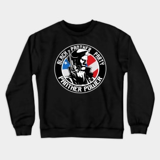 Black Panther Party Logo Crewneck Sweatshirt